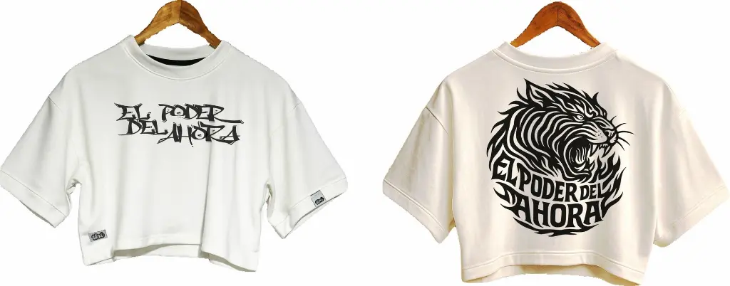 CROP TOP EL PODER DEL AHORA BLANCO.webp