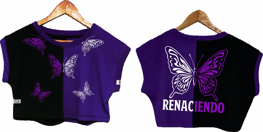 CROP TOP CHESS MORADA RENACIENDO.webp