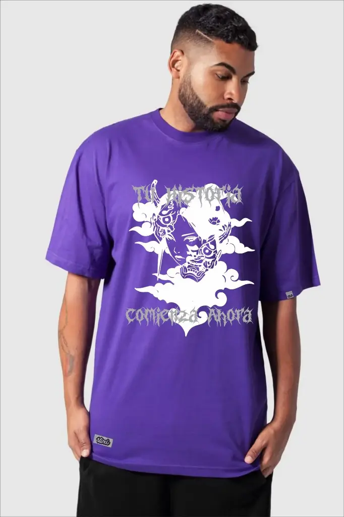 Camiseta oversize warrior`s dawn