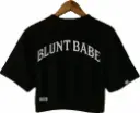 Crop Top Oversize “Blunt Babe”