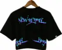 Crop Top Oversize “Now Be Free”