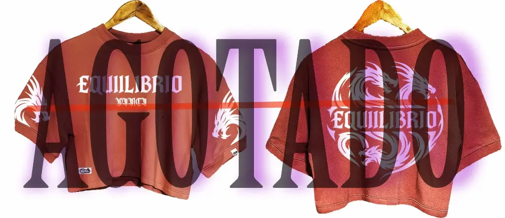 Crop Top Oversize “Equilibrio